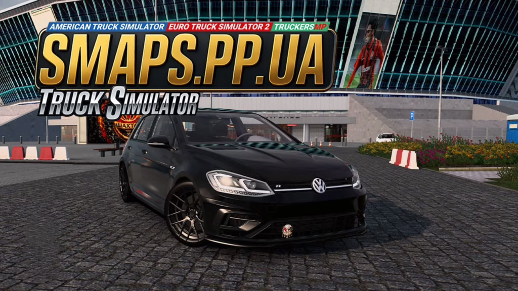 The Volkswagen Golf R Line in Euro Truck Simulator 2
