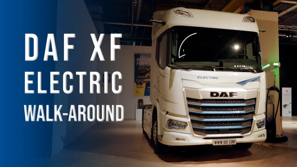 SCS On The Road: DAF XF Electric Walk-Around