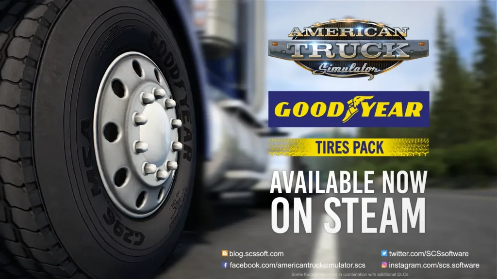 American Truck Simulator: Goodyear Tires Pack