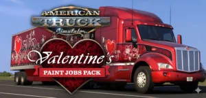 American Truck Simulator: Valentine’s Paint Jobs Pack