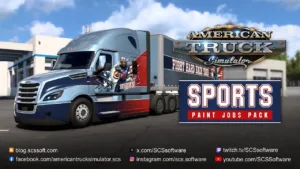 American Truck Simulator: Sports Paint Jobs Pack