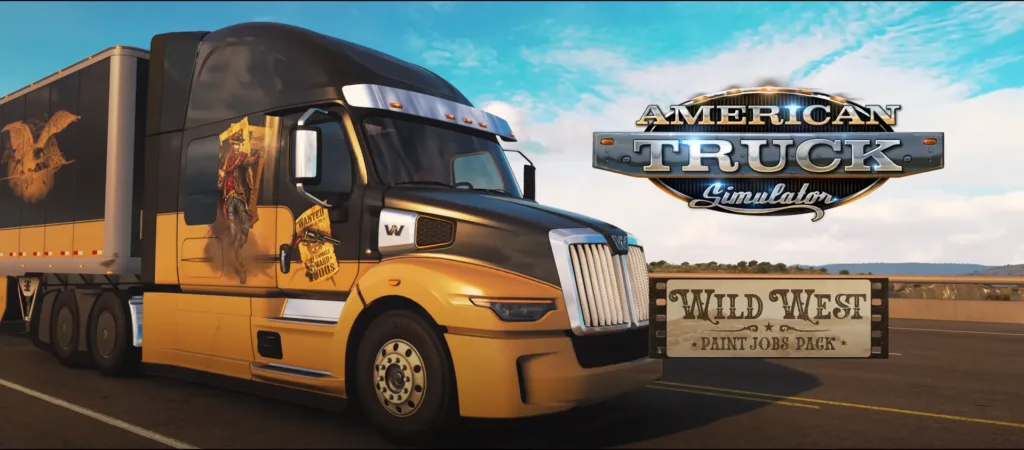 American Truck Simulator: Wild West Paint Jobs Pack