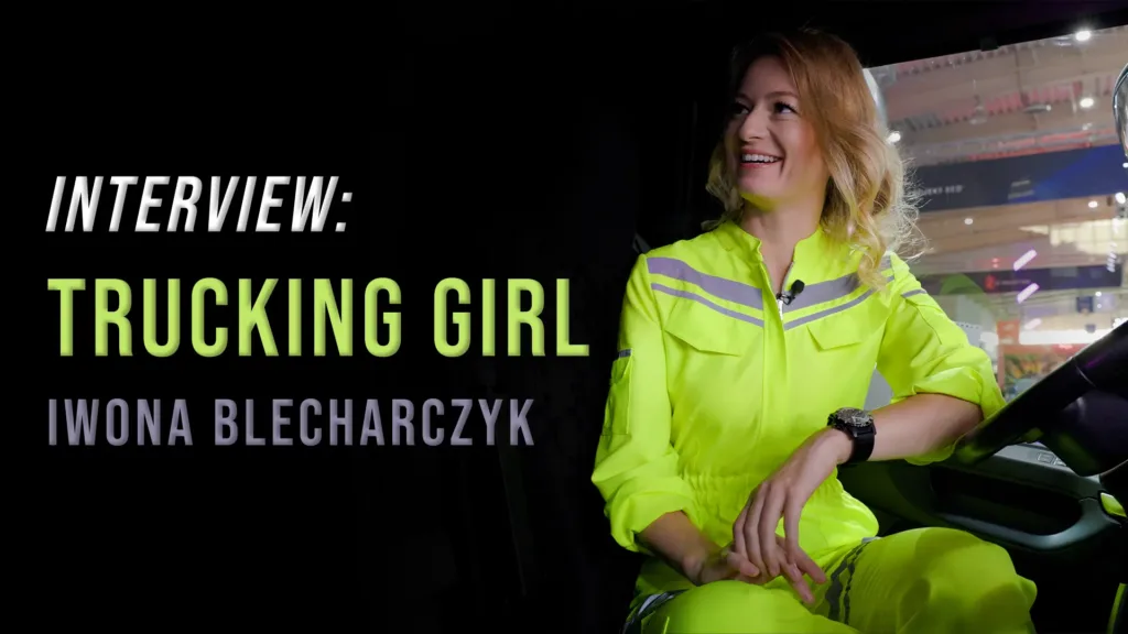 SCS On The Road Interview: Iwona Blecharczyk – Trucking Girl