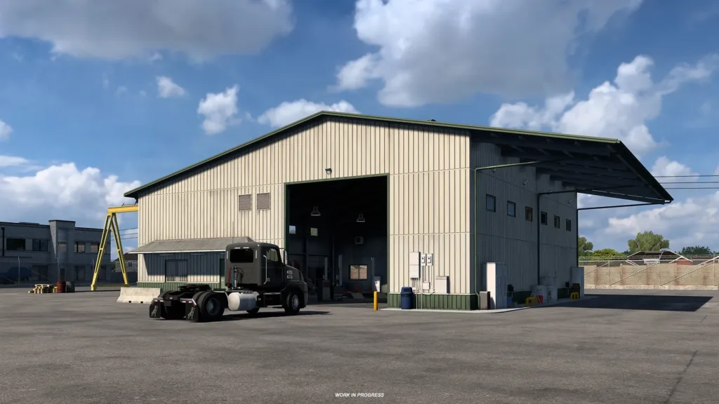 ATS 1.58 Update: Garages Get Major Visual Rework