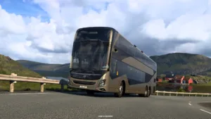 Volvo 9700 Double Decker: двохповерховий автобус у ETS2