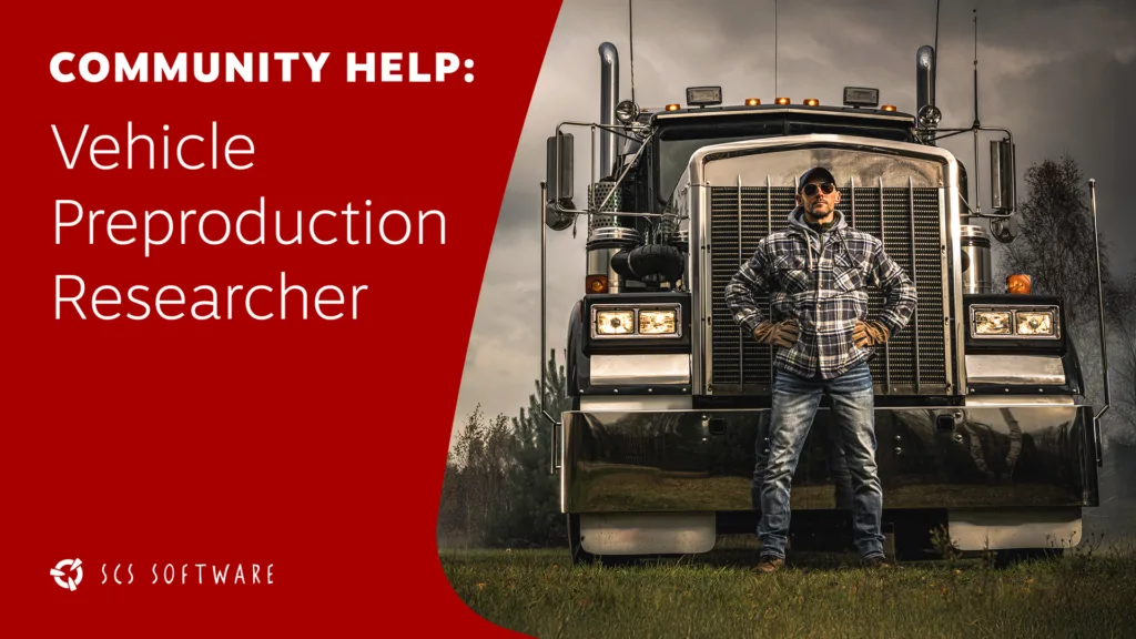 Join SCS Software: Vehicle Preproduction Researcher Position