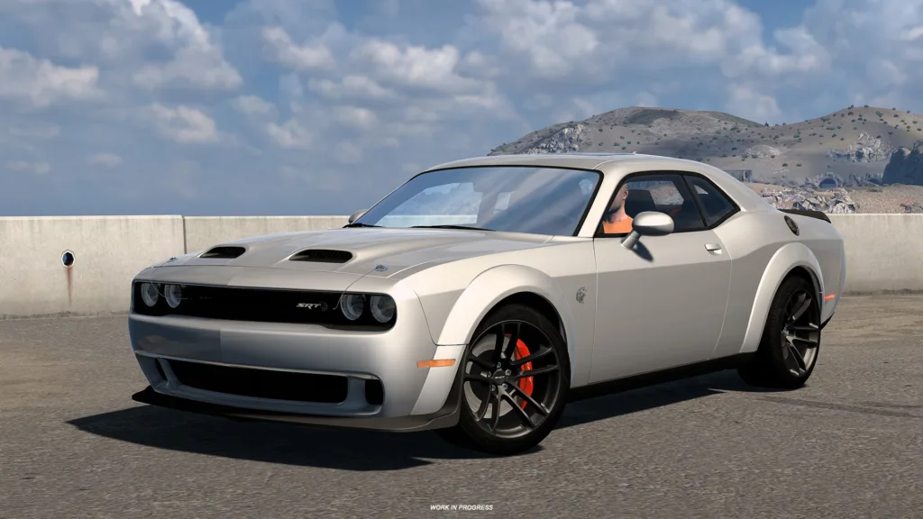 Dodge Challenger Hellcat Widebody Joins ATS Road Trip