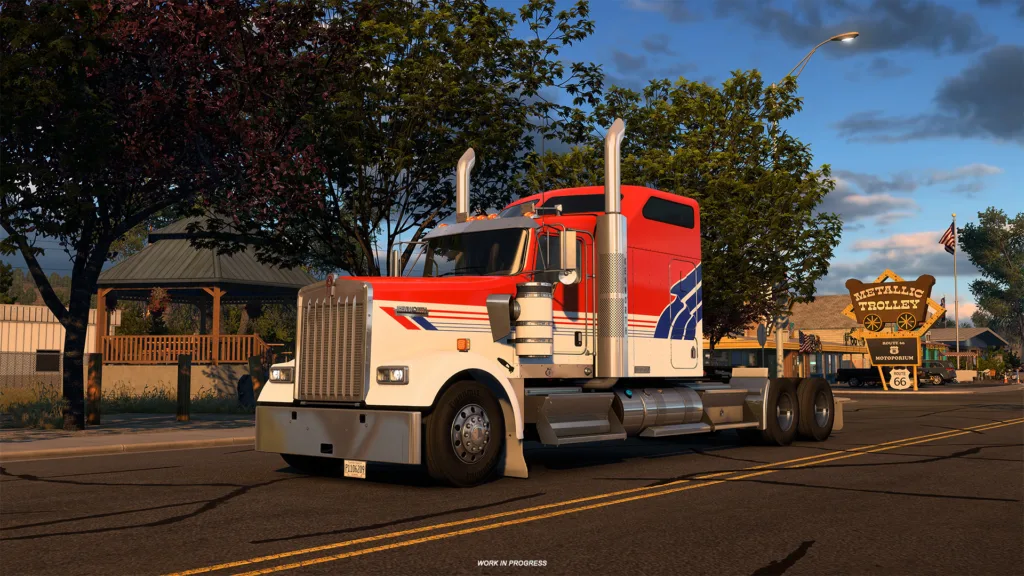 TourAmerica Paint Jobs Kenworth ATS – Free Update 1.60 Content