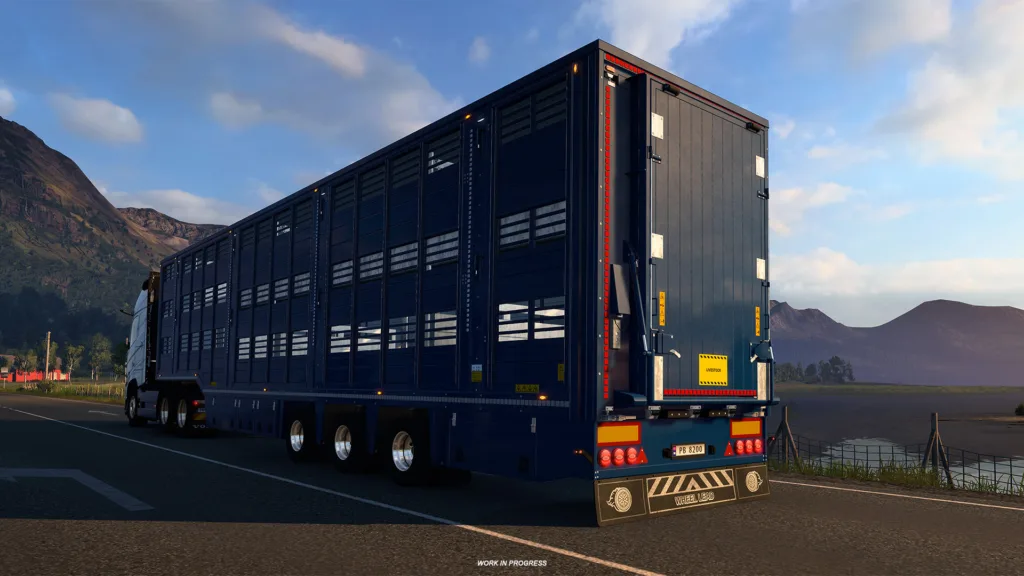 Exciting Livestock Trailer Update: A Fresh Look for ETS2!