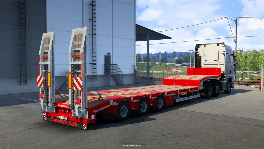 Explore the Enhanced Schwarzmüller Trailer Pack for ETS2